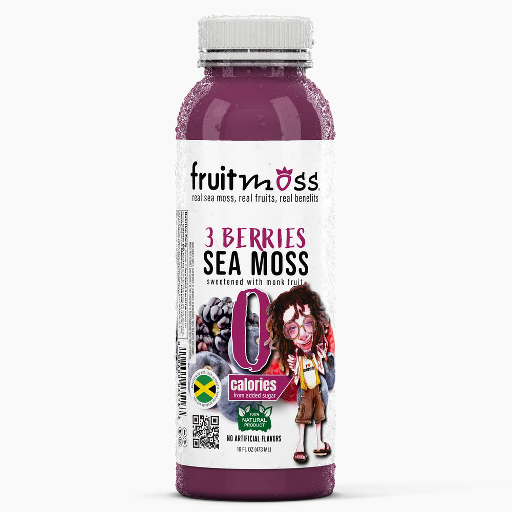 
                      
                        Fruitmoss® 3 Berries Sea Moss Drink – A Powerful Blend of Real Sea Moss & Triple Berry Goodness
                      
                    