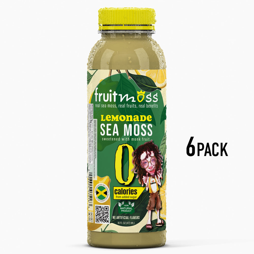 
                      
                        Fruitmoss® Lemonade Sea Moss Drink – A Zesty Blend of Real Sea Moss & Fresh Lemons
                      
                    